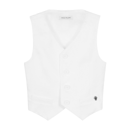 Boys Linen & Cotton Vest