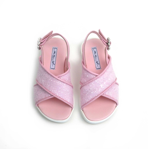 Baby Girls Glitter Sandals MI.MI.SOL 