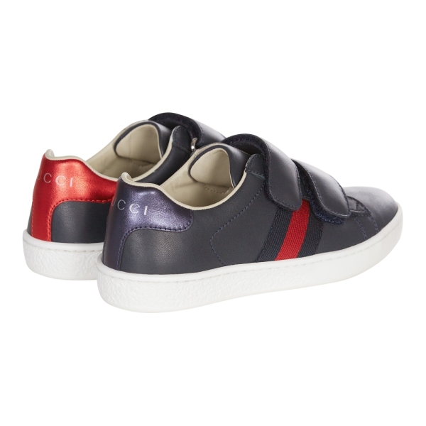 Baby's Leather Velcro Sneaker GUCCI 