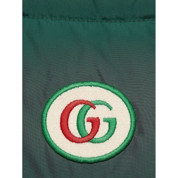 Children's Nylon Padded Coat With GG Gucci 
