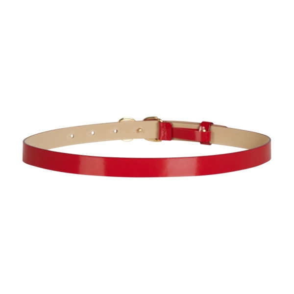 Girls Red Patent Leather Belt DOLCE&GABBANA 